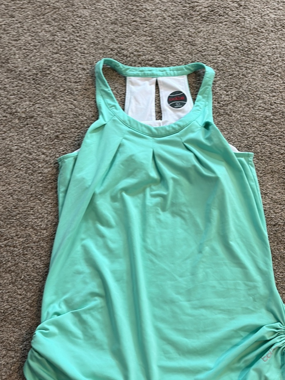 Women’s Mint Green Racerback Tank Top